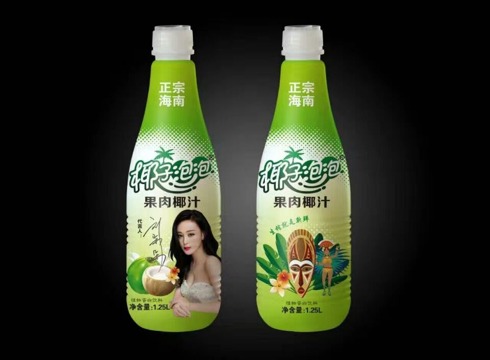 劉朵朵代言安徽好多多飲品